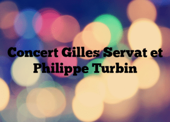 Concert Gilles Servat et Philippe Turbin
